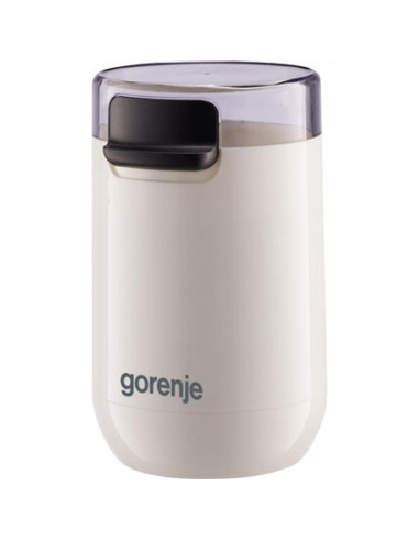 Gorenje | Coffee Grinder | Smk150Sw | 150 W | Coffee Beans Capacity 45 G | Lid Safety Switch | White