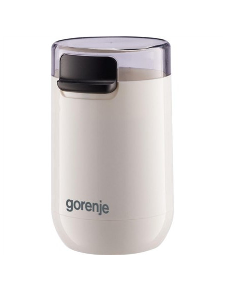 Gorenje | Coffee Grinder | Smk150Sw | 150 W | Coffee Beans Capacity 45 G | Lid Safety Switch | White