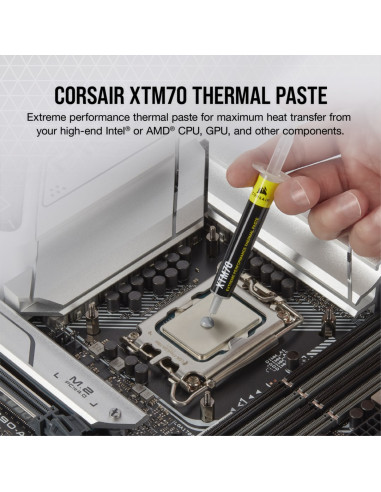 Pasta Termiczna Corsair Xtm70 Z Szablonem I Aplikatorem - 3G