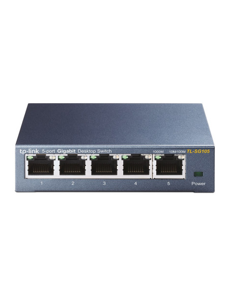 Tp-Link Tl-Sg105 Switch Niezarządzalny L2 Gigabit Ethernet (10/100/1000) Czarny