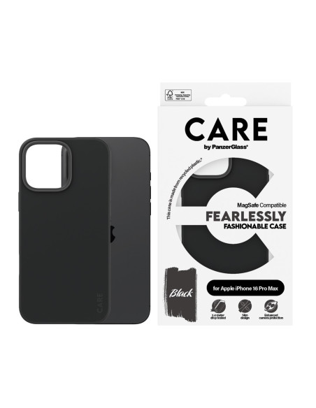 Panzerglass Care By Pg Blk Magsafe Iphone16 6.9 Pro Pokrowiec Na Telefon Komórkowy Przezroczysty