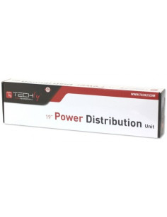 Techly Listwa Zasilająca Rack 19 1U 250V/16A 8X Sc 2