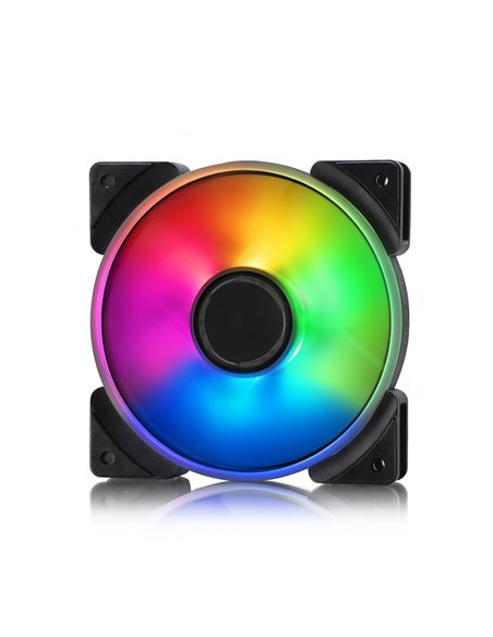Fractal Design Prisma Al-12 Pwm Obudowa Komputera Wentylator 12 Cm Czarny, Biały 1 Szt.