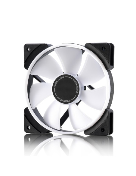 Fractal Design Prisma Al-12 Pwm Obudowa Komputera Wentylator 12 Cm Czarny, Biały 1 Szt.