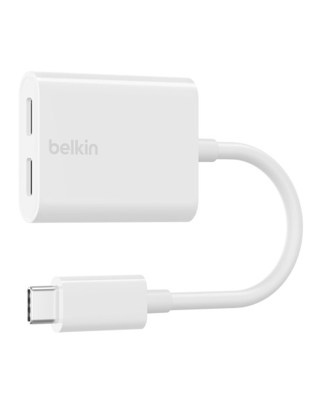 Adapter Belkin Rockstar Usb-C To Usb-C Audio + Charge Adapter