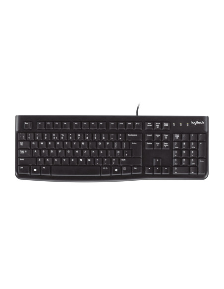 Klawiatura Logitech Przewodowa K120 ( Czarna Usb )