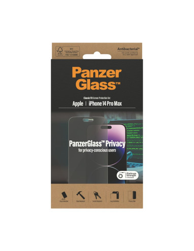 Panzerglass Classic Fit Privacy Apple I Przezroczysta Ochrona Ekranu 1 Szt.