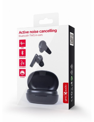 Gembird Tws-Anc-Mmx Słuchawki/Zestaw Słuchawkowy True Wireless Stereo (Tws) Douszny Połączenia/Muzyka/Sport/Codzienność Usb Type