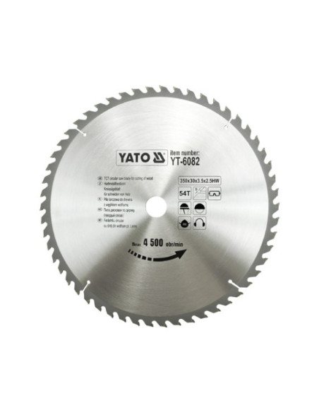 Yato Yt-6082 Ostrze Do Piły Tarczowej 35 Cm 1 Szt.