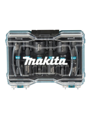 Makita Zestaw Nasadek 1/4"  50Mm 6Szt. Impact Black