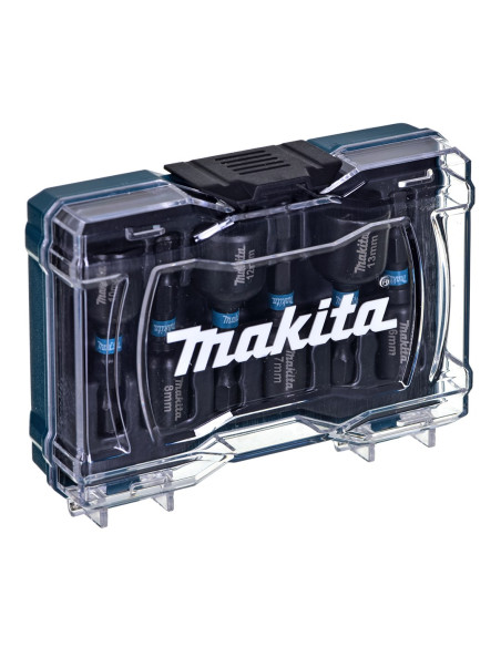 Makita Zestaw Nasadek 1/4"  50Mm 6Szt. Impact Black