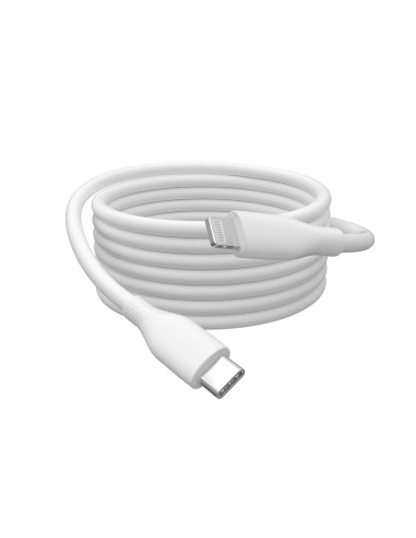Digitus Silikonowy Kabel Połączeniowy Lightning, Usb-C - Lightning, 1 M, Biały