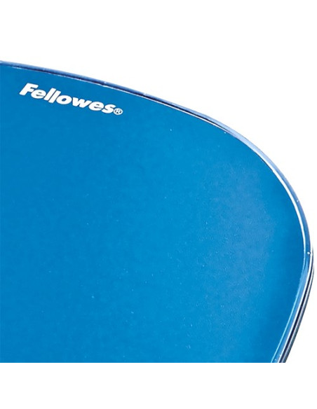 Fellowes Crystal Podkładka Pod Mysz I Nadgarstek Żelowa Niebieska