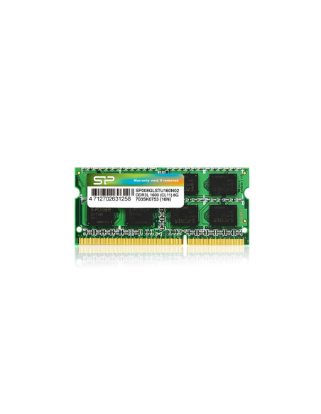 Pamięć Ram Silicon Power Sodimm Ddr3 8Gb (1X8Gb) 1600Mhz Cl11 1.35V Low Voltage