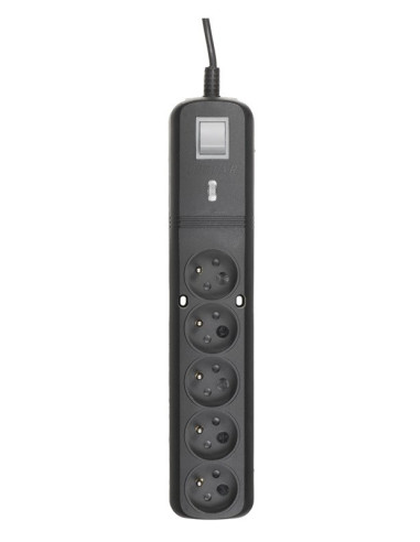 Listwa Zasilająca Lestar Lv530W 2,5M (5 X Ute  10 A  2,5M  Kolor Czarny)