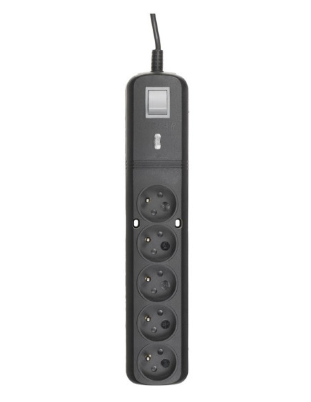 Listwa Zasilająca Lestar Lv530W 2,5M (5 X Ute  10 A  2,5M  Kolor Czarny)