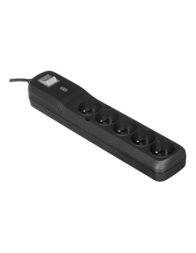 Listwa Zasilająca Lestar Lv530W 2,5M (5 X Ute  10 A  2,5M  Kolor Czarny)
