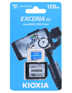 Kioxia 128Gb Microsd Kioxia Exceria (Gen 2) Uhs I U3 V30 With Adapter 2