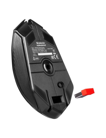 Defender Mysz Gm-237 Horrodine Rf 3200Dpi 6P Czarna