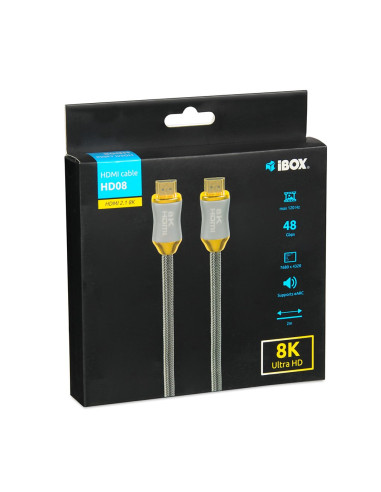 Kabel Hdmi I-Box Hd08 Hdmi 2.1 8K, 2M