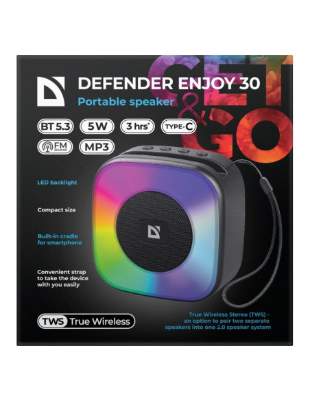 Defender Głośnik Enjoy 30 Bluetooth 5W