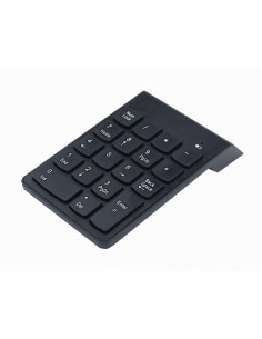 Gembird Klawiatura Numeryczna Bezprzewodowa Kpd-W-02 Us Layout, 18 Klawiszy, Czarna 2