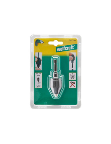 Uchwyt Wiertarski Szybkomocujący Wolfcraft 0,5-6,5Mm