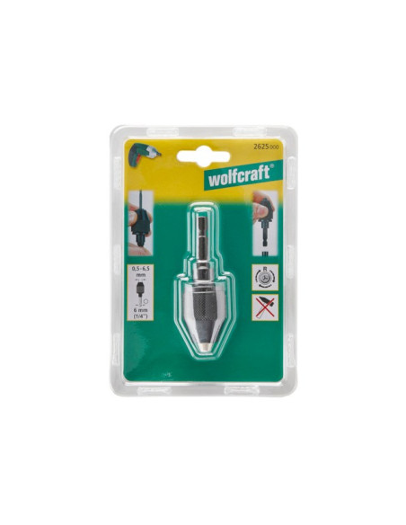 Uchwyt Wiertarski Szybkomocujący Wolfcraft 0,5-6,5Mm