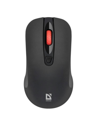 Defender Mysz Nexus Ms-195 Rf Silent Czarna