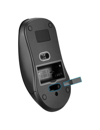 Defender Mysz Nexus Ms-195 Rf Silent Czarna