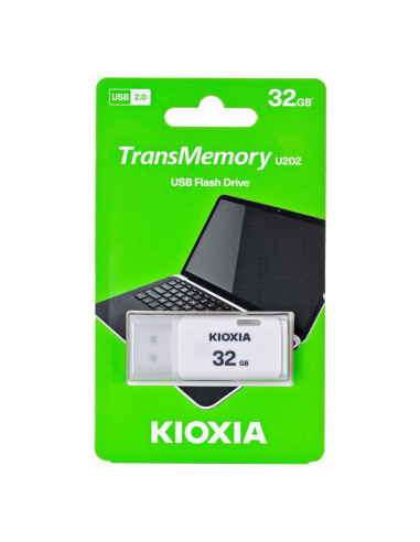 Kioxia Flashdrive U202 Hayabusa 32Gb White