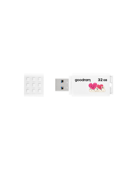 Pendrive Goodram Ume3-0320W0R11-V (32Gb  Usb 3.0  Kolor Biały) Valentine