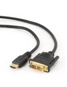 Kabel Gembird Cc-Hdmi-Dvi-6 (Hdmi M - Dvi-D M  1,8M  Kolor Czarny)