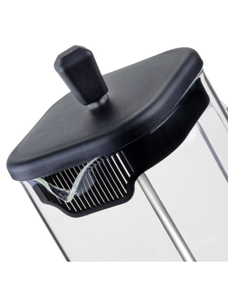 Resto Kitchenware 90504 Dzbanek Do Herbaty Pojedynczy Dzbanek 800 Ml Czarny