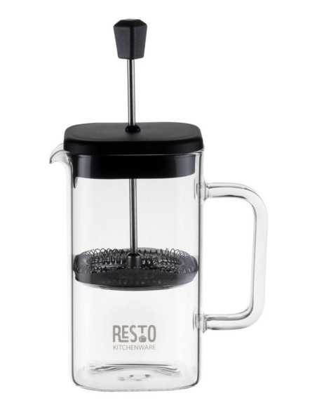 Resto Kitchenware 90503 Dzbanek Do Herbaty Pojedynczy Dzbanek 600 Ml Czarny