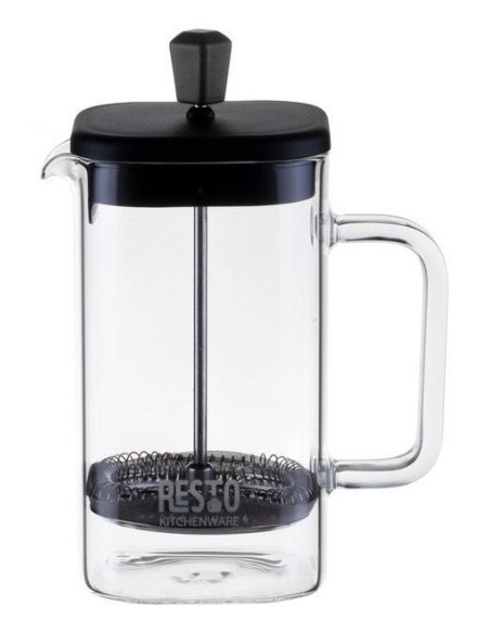 Resto Kitchenware 90503 Dzbanek Do Herbaty Pojedynczy Dzbanek 600 Ml Czarny