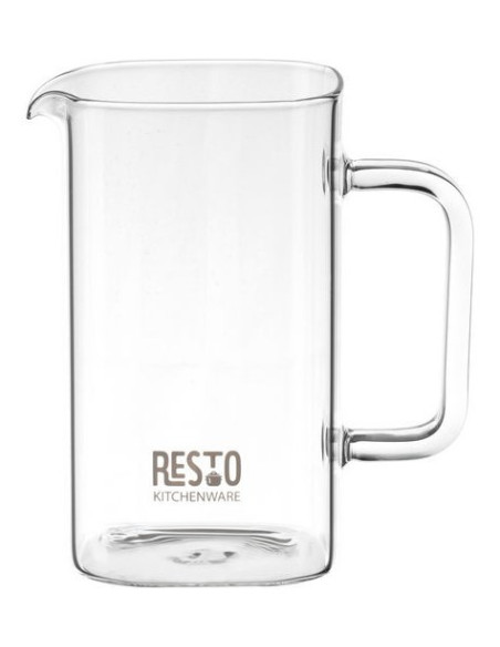 Resto Kitchenware 90503 Dzbanek Do Herbaty Pojedynczy Dzbanek 600 Ml Czarny