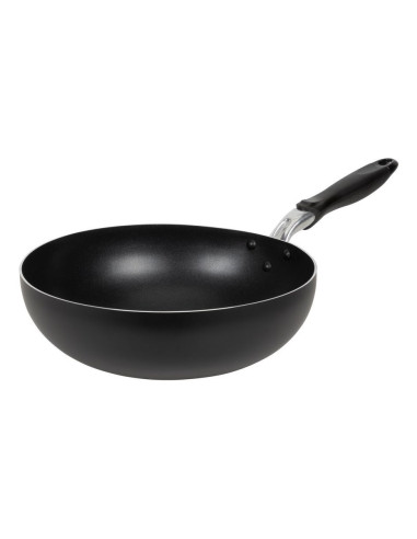 Resto Kitchenware 93603 Patelnia Wok/Patelnia Do Mieszania Okrągły
