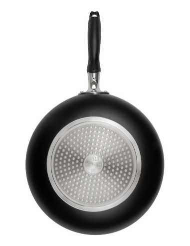 Resto Kitchenware 93603 Patelnia Wok/Patelnia Do Mieszania Okrągły