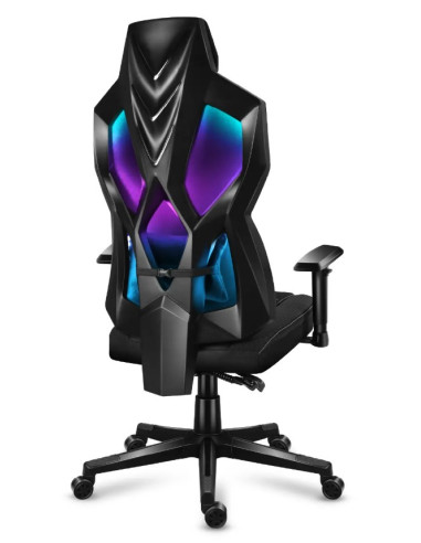 Fotel Gamingowy Huzaro Combat 6.2 Black Rgb