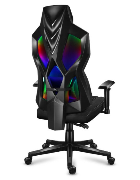 Fotel Gamingowy Huzaro Combat 6.2 Black Rgb