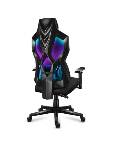Fotel Gamingowy Huzaro Combat 6.2 Black Rgb