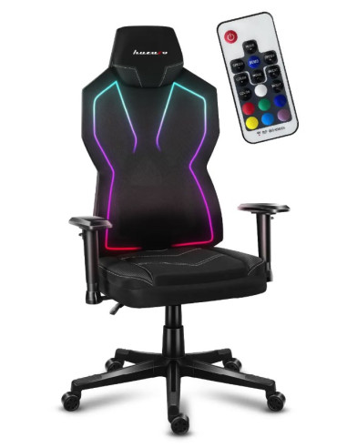 Fotel Gamingowy Huzaro Combat 6.2 Black Rgb