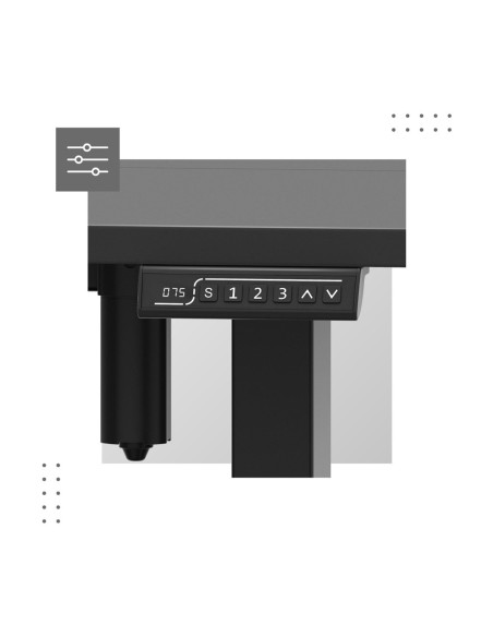 Biurko Elektryczne Ma-Leader 7.6 Black