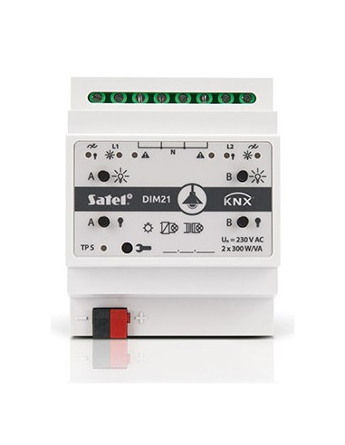 Satel Knx 2-Kanałowy Aktor Ściemniający Knx-Dim21
