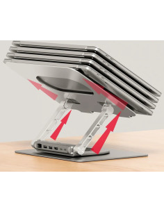 Unitek Podstawka Pod Laptop + Hub Usb-C, Hdmi 1.4, 4K, Pd 100W 2