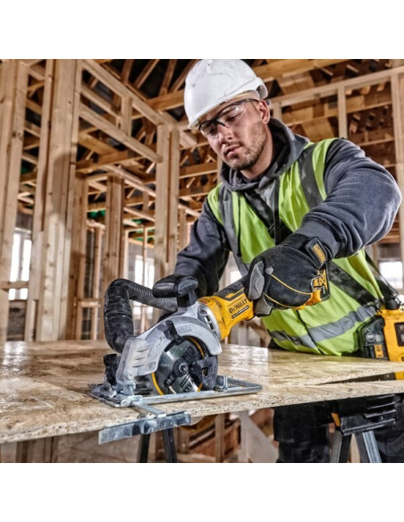 Pilarka Tarczowa Dewalt Dcs571Nt-Xj Piła Akumulatorowa Ręczna 115 Mm 18V T-Stak Czarny, Żółty