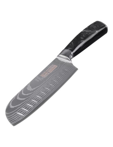 Resto Kitchenware 95332 Nóź Kuchenny Stal Nierdzewna 1 Szt. Nóż Santoku