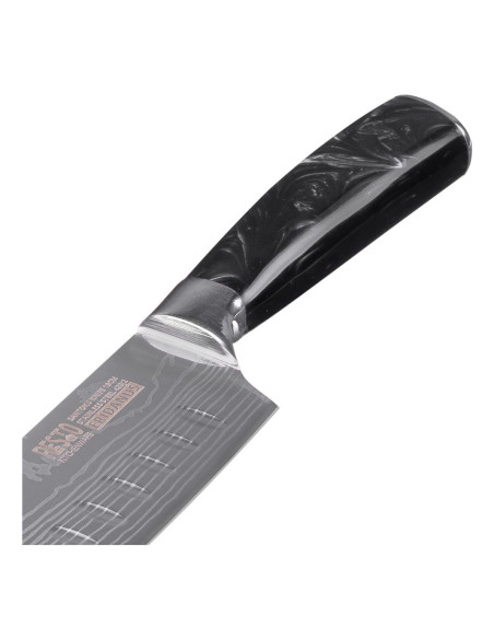 Resto Kitchenware 95332 Nóź Kuchenny Stal Nierdzewna 1 Szt. Nóż Santoku
