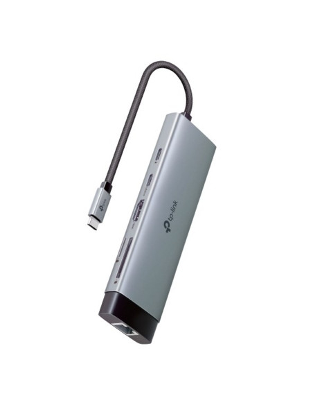 Hub Tp-Link Uh9120C 3Xusb-A 3.0, 1Xusb-C 3.0, 1Xusb-C Pd, Hdmi 4K, Rj45 Ge, Sd, Microsd